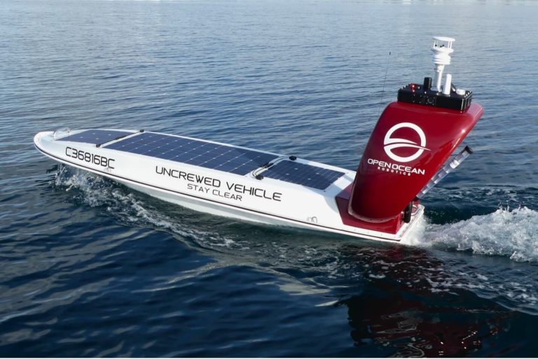 Unmanned Surface Vehicle for port and coastal security.